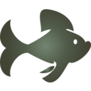 download Fish Icon clipart image with 135 hue color