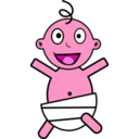 download Happy Baby clipart image with 315 hue color
