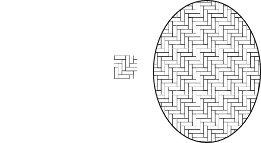Pattern Herringbone Outline