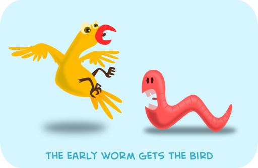 The Early Worm