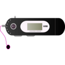 download Mp3 Player clipart image with 315 hue color
