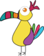 Clown Bird