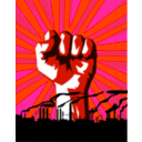 download Green Power Against Pollution clipart image with 270 hue color