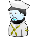 download Toy Sailor clipart image with 180 hue color