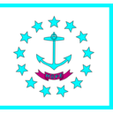 download Usa Rhode Island clipart image with 135 hue color