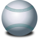 download Baseball clipart image with 180 hue color