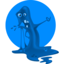 download The Blob clipart image with 135 hue color