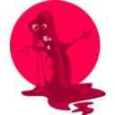download The Blob clipart image with 270 hue color