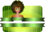 Afro Girl Border