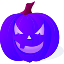 download Pumpkin clipart image with 225 hue color