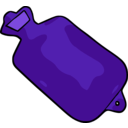 download Hot Water Bottle clipart image with 270 hue color