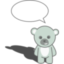 download Cute Teddy Bear clipart image with 135 hue color