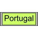 Digital Display With Portugal Text