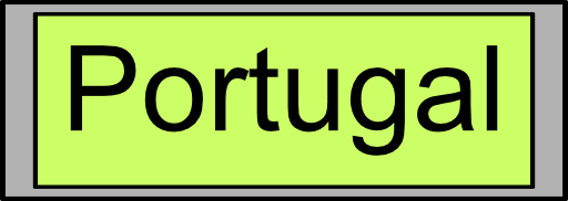 Digital Display With Portugal Text