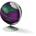 download Globe clipart image with 90 hue color