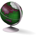 download Globe clipart image with 270 hue color