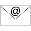 download Email Simple 4 clipart image with 180 hue color