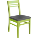 download Wooden Chair clipart image with 45 hue color