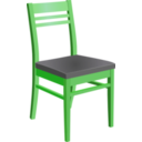 download Wooden Chair clipart image with 90 hue color