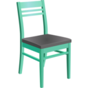 download Wooden Chair clipart image with 135 hue color