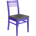 download Wooden Chair clipart image with 225 hue color