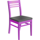 download Wooden Chair clipart image with 270 hue color