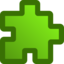 Icon Puzzle Green