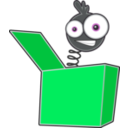 download Jack In The Box clipart image with 90 hue color