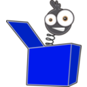 download Jack In The Box clipart image with 180 hue color