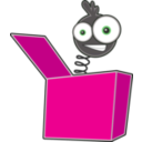 download Jack In The Box clipart image with 270 hue color