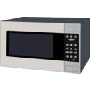 download Microwave Oven clipart image with 0 hue color