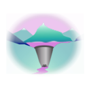 download Paysage clipart image with 90 hue color