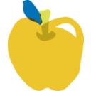 download Apple clipart image with 45 hue color