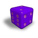 download Dado Dice clipart image with 270 hue color