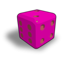 download Dado Dice clipart image with 315 hue color
