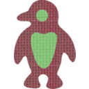 download Toy Penguin clipart image with 135 hue color