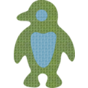 download Toy Penguin clipart image with 225 hue color