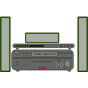 download Home Cinema clipart image with 90 hue color