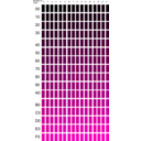 download Shades Of Cyan clipart image with 135 hue color