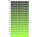download Shades Of Cyan clipart image with 270 hue color