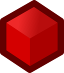 Icon Cube Red