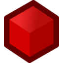 Icon Cube Red