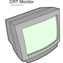 download Crt Monitor clipart image with 315 hue color