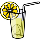 download Lemonade Glass clipart image with 0 hue color