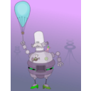 download Roboter clipart image with 90 hue color