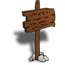 Rpg Map Symbols Sign Post