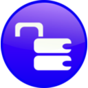 download Unsecure Lock clipart image with 225 hue color