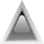 Led Triangular Black