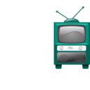 download Antique Television clipart image with 135 hue color