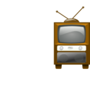 download Antique Television clipart image with 0 hue color